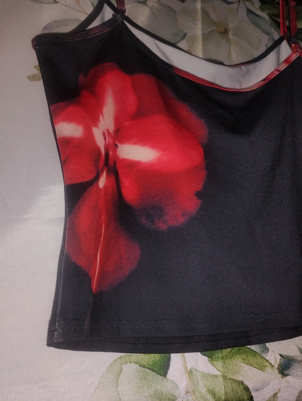 5For$12 Floral Cropped Top